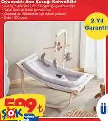 OYUNCAKLI ANA KUCAĞI KAHVE&GRİ OYUNCAKLI ANA KUCAĞI KAHVE&GRİ